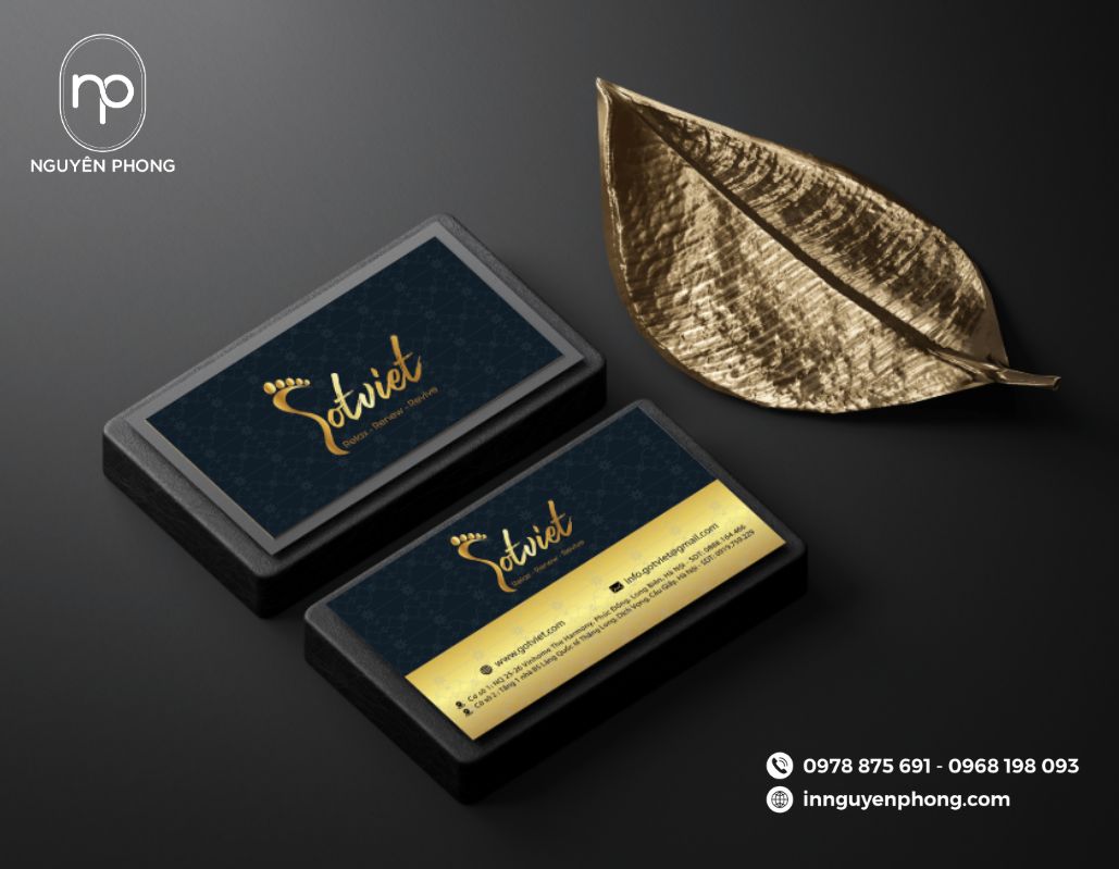 in thẻ liệu trình spa bằng giấy couche